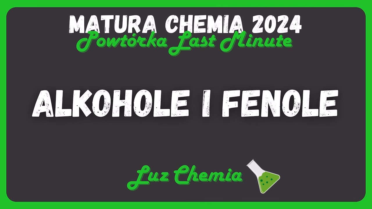 Co to są alkohole i fenole?