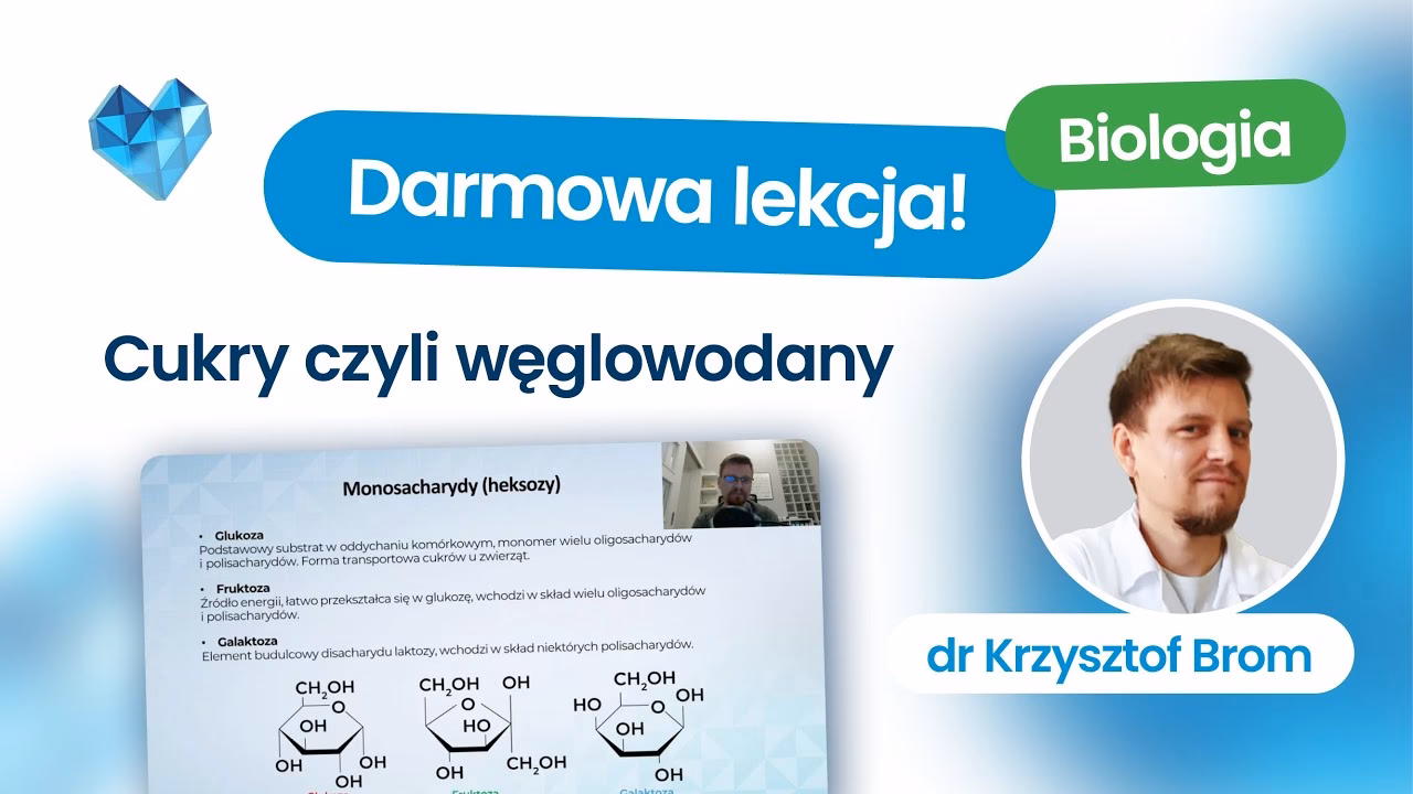 Jakie cukry trzeba znać na maturze z chemii?
