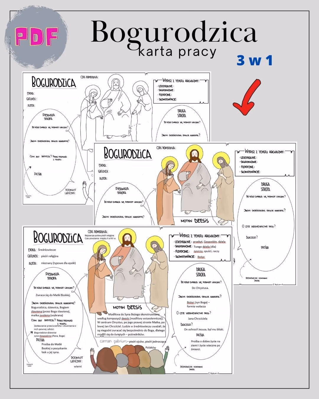 O czym jest pieśń Bogurodzica?