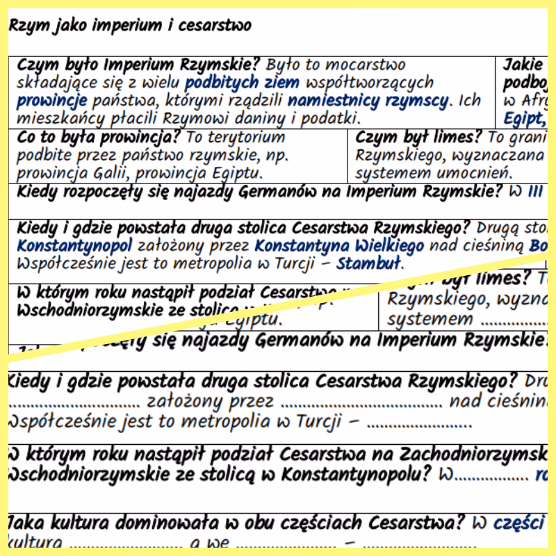 Dlaczego dziewczyny pytają swoich chłopaków o Cesarstwo Rzymskie?