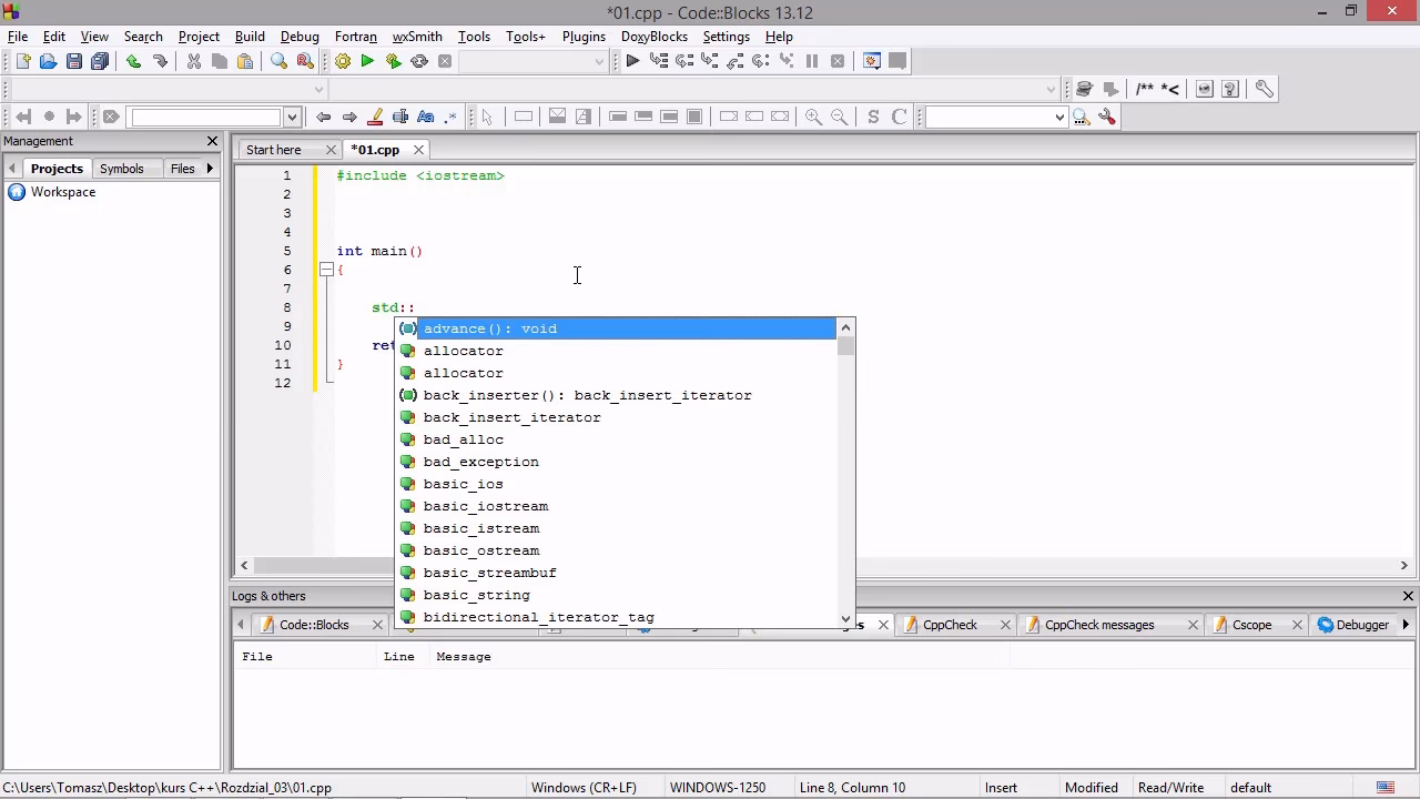 Ile kosztuje kurs C++?