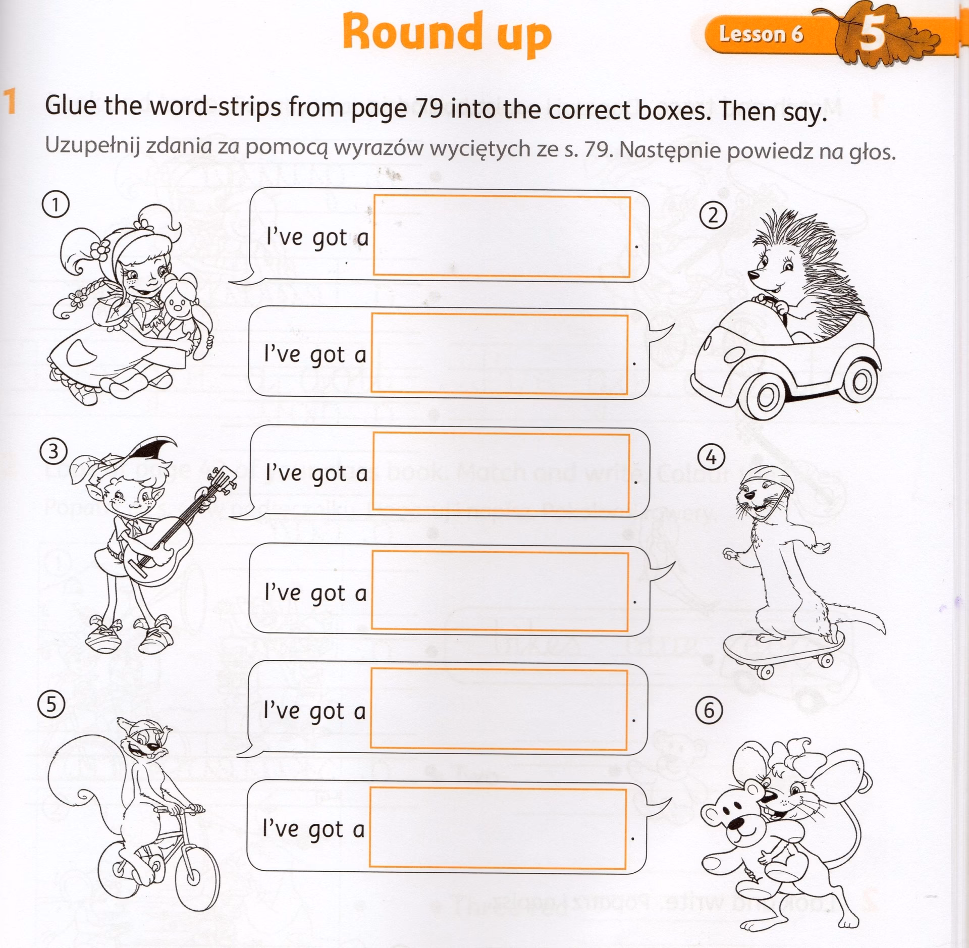 Jak są po angielsku ćwiczenia?