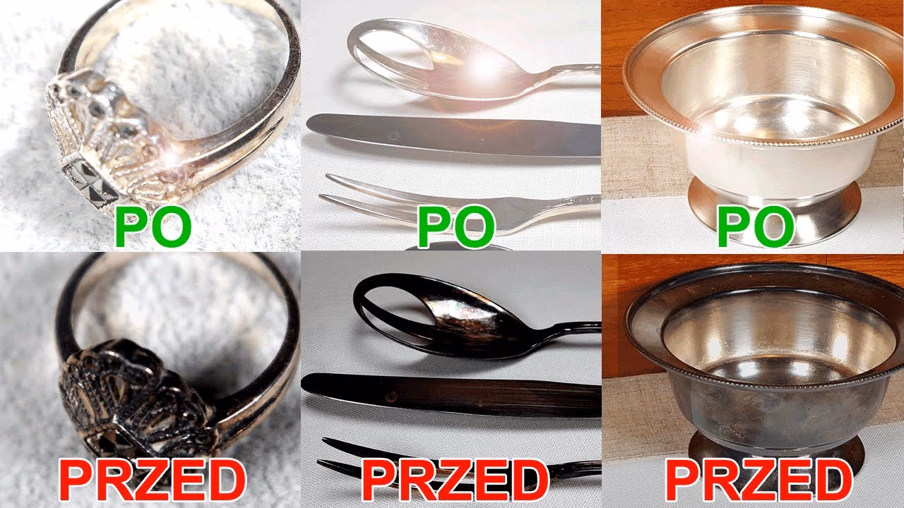 Jakiego środka chemicznego używa się do czyszczenia srebra?