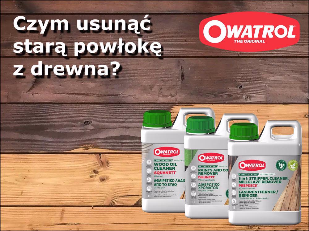 Czym najlepiej wyczyścić drewno?