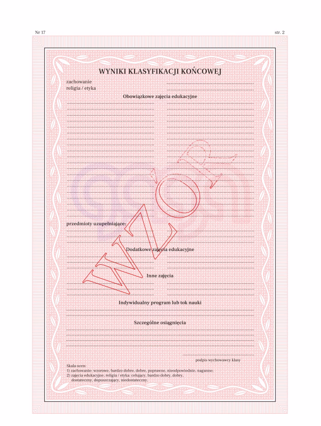 Jakie dokumenty po liceum?