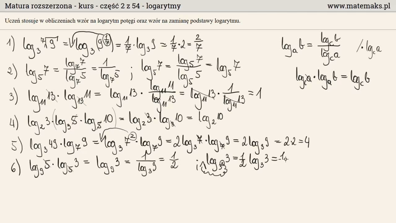 Jak rozwiązywać równania logarytmiczne?