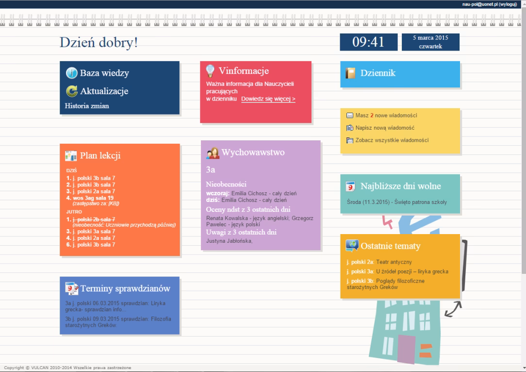 Ile szkoła płaci za dziennik elektroniczny?