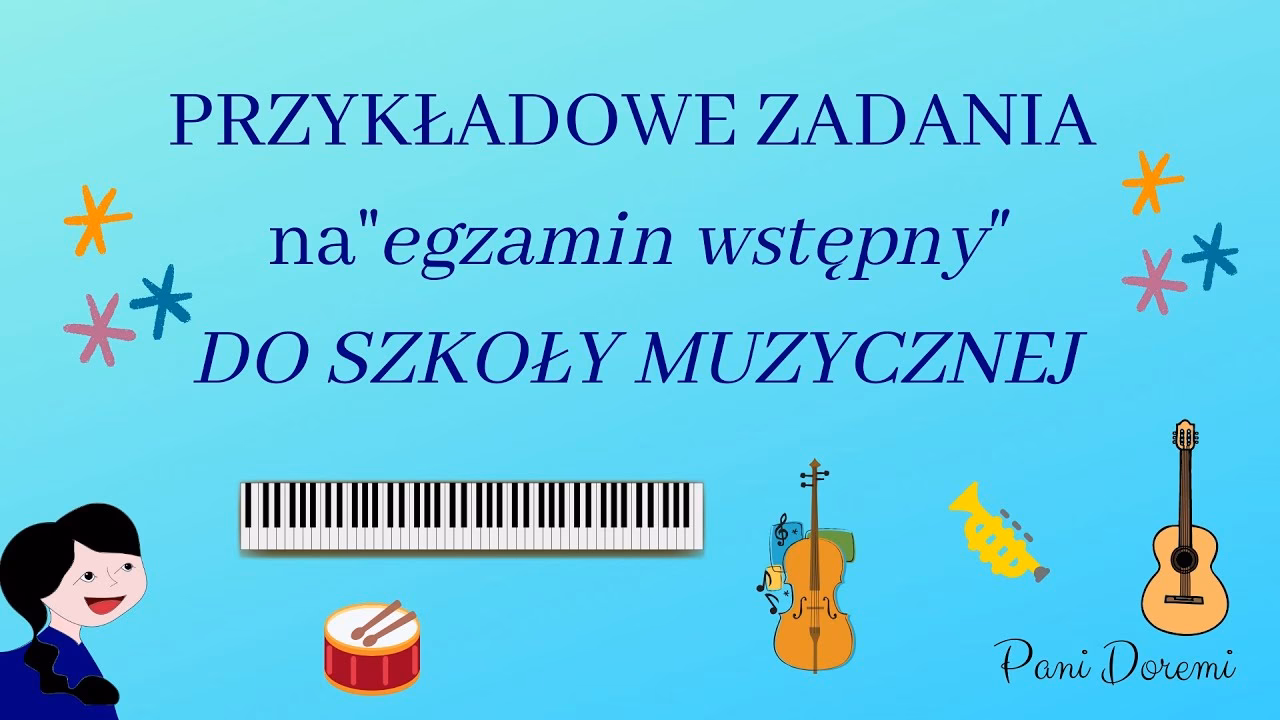Jakie są wymagania szkoły muzycznej?