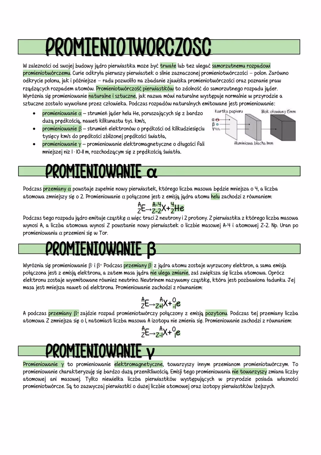 Czym różni się promieniotwórczość sztuczna od naturalnej?
