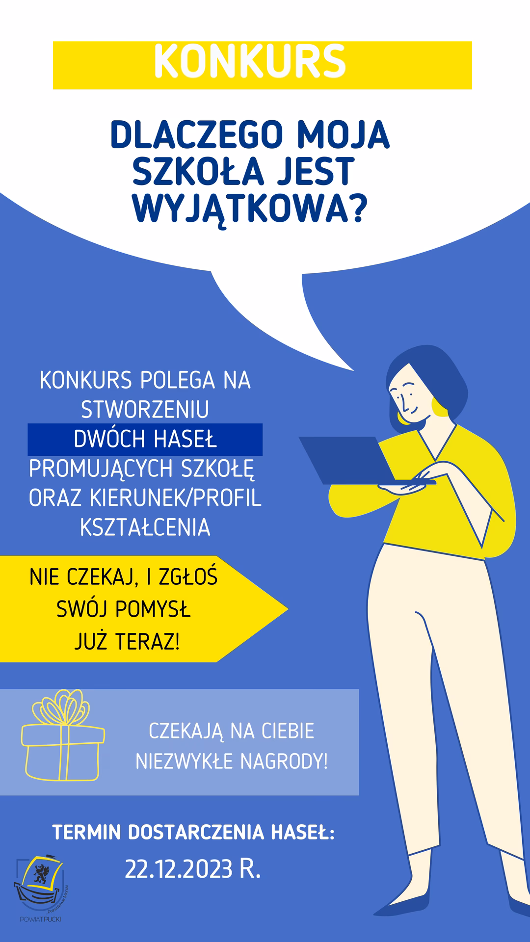 Jaki jest krótki slogan szkoły?