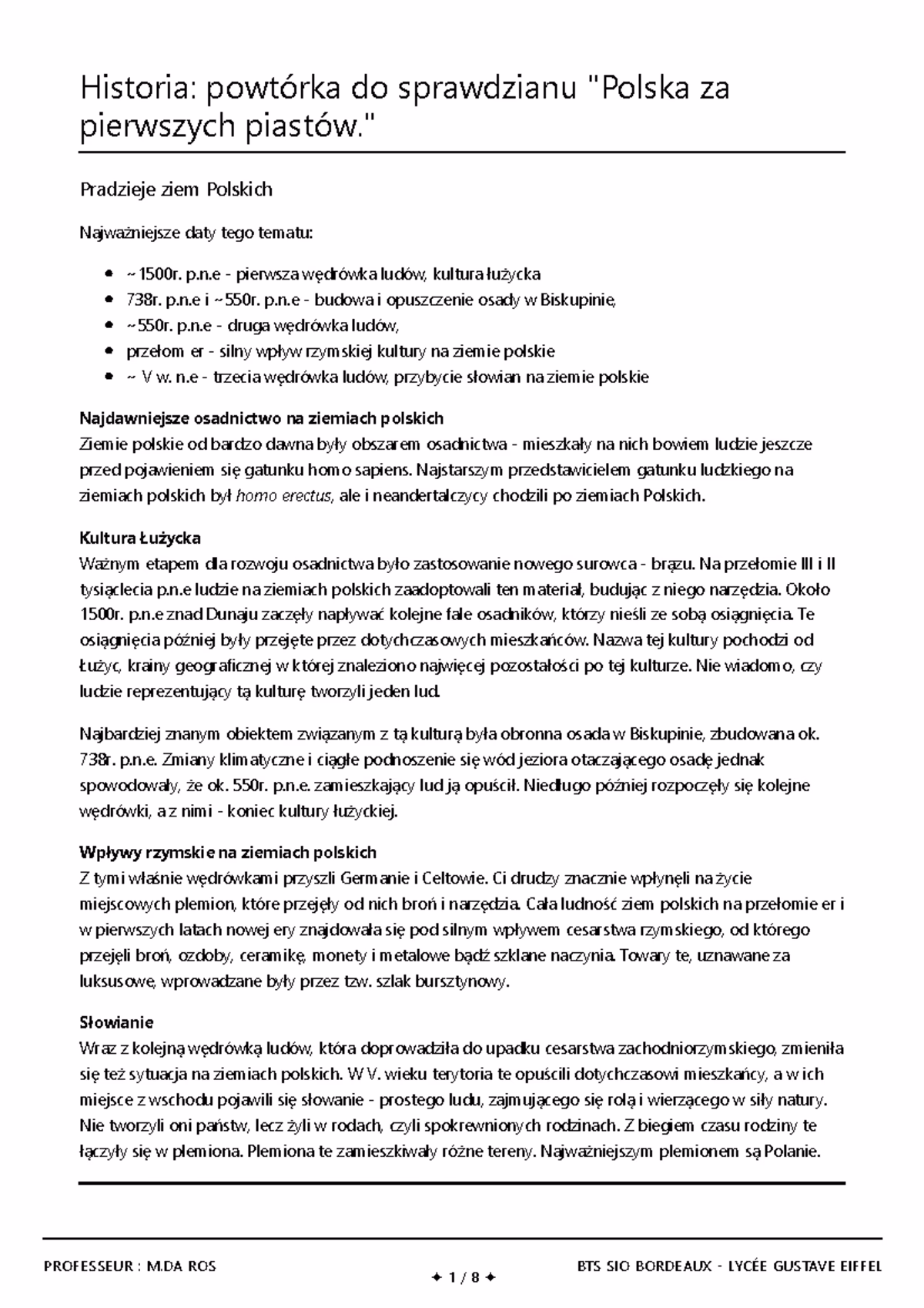 Jakie są najważniejsze informacje o dynastii Piastów?