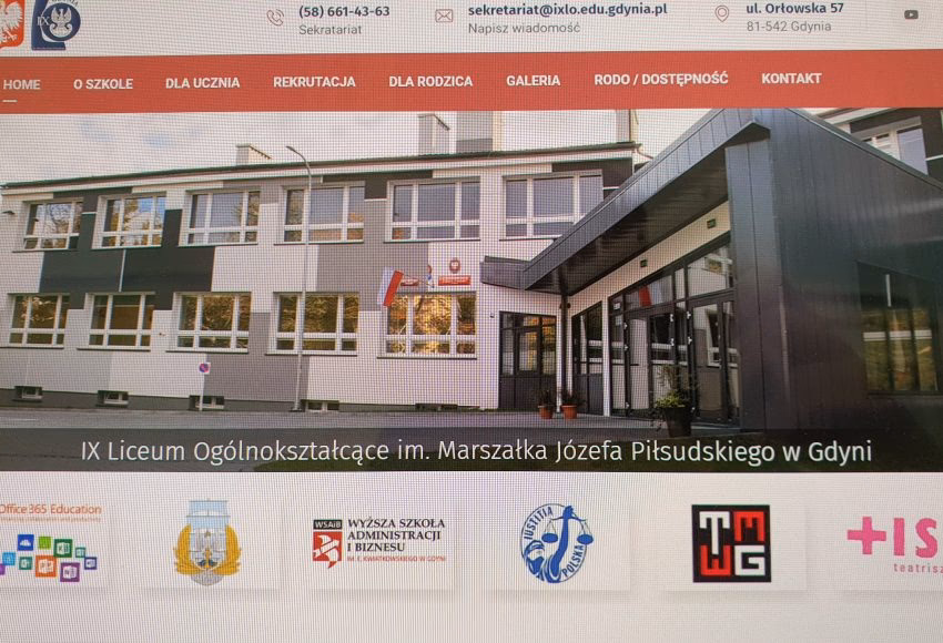 Ile punktów do 9 LO Gdynia?