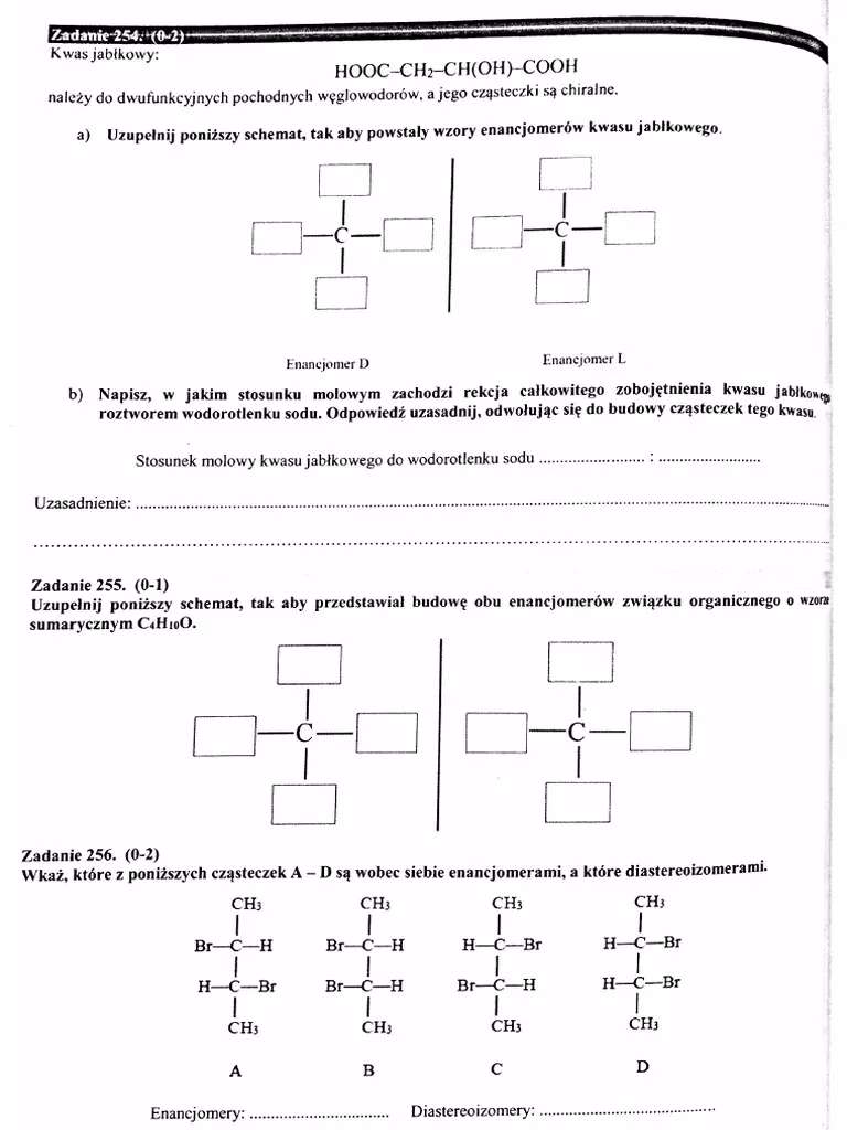 Jak określić liczbę izomerów optycznych?