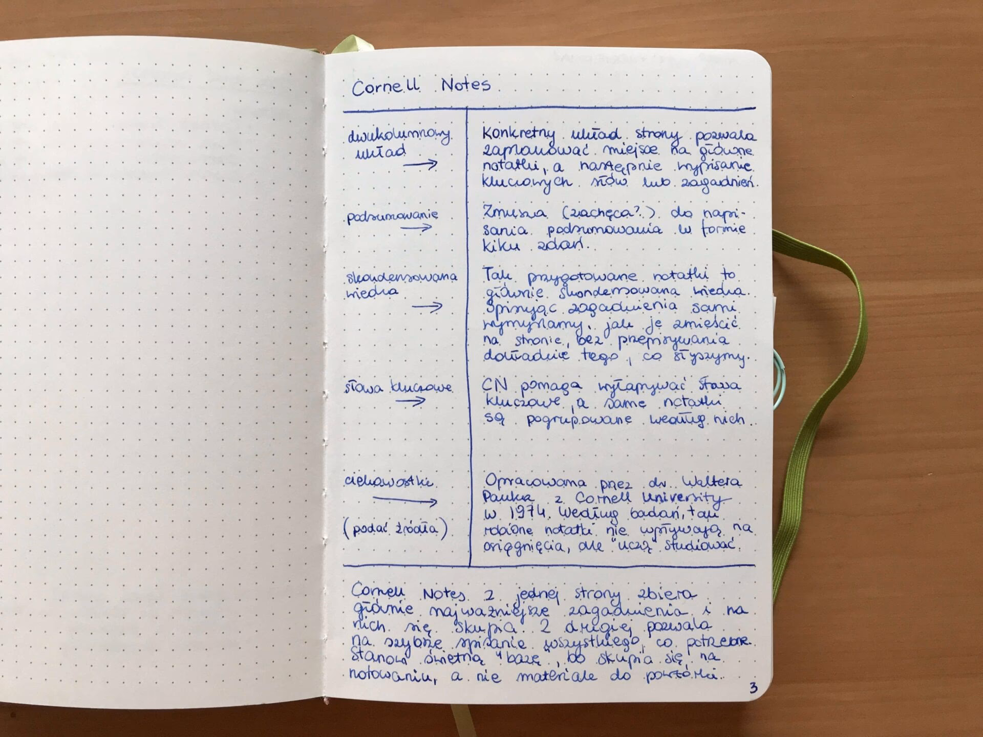 Jakie są 5 zasad dobrego robienia notatek?