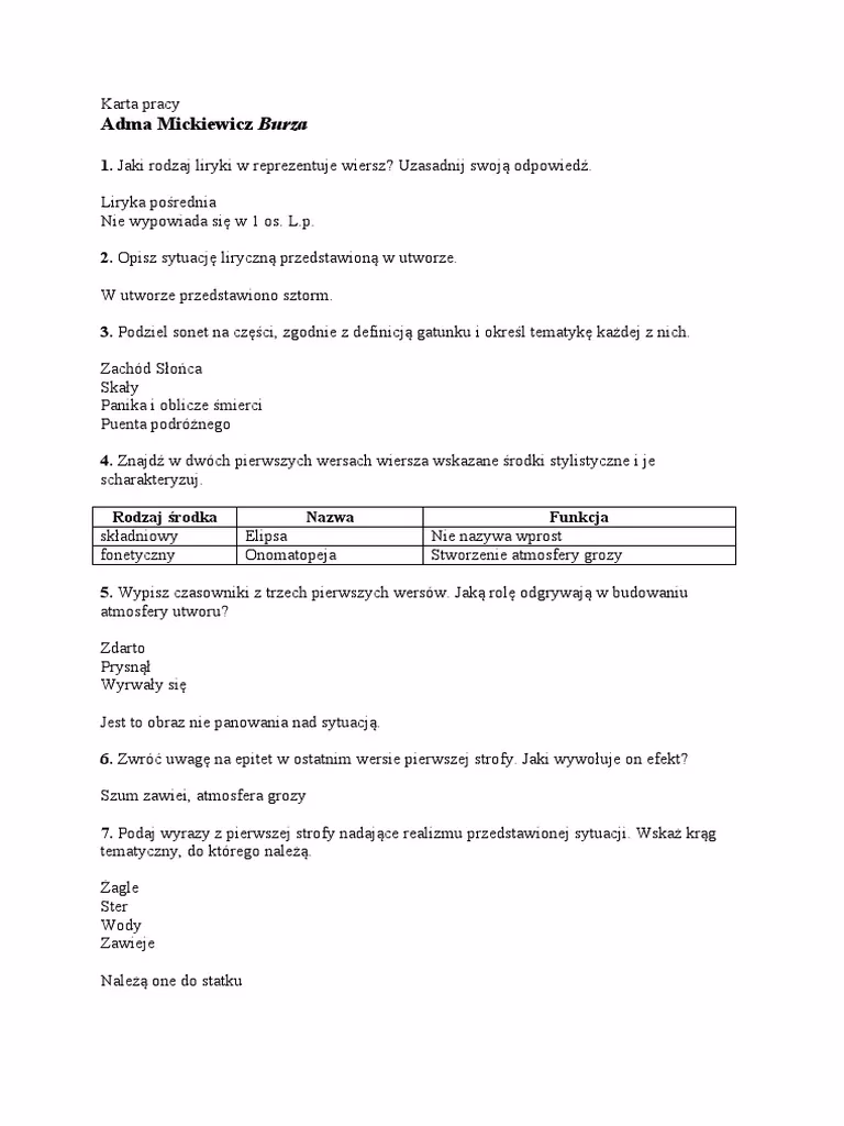 Jakie są ciekawe fakty na temat sonetów?