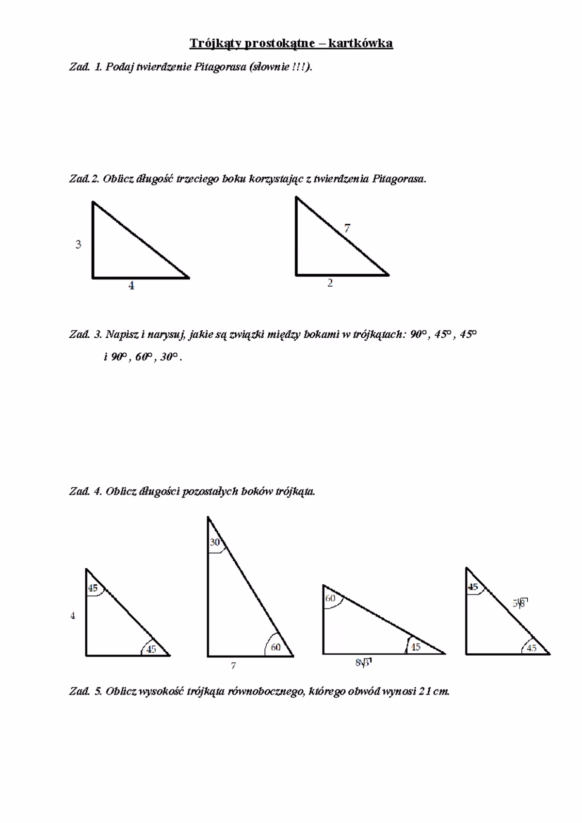 Czy 5 12 13 to trójkąt szczególny?