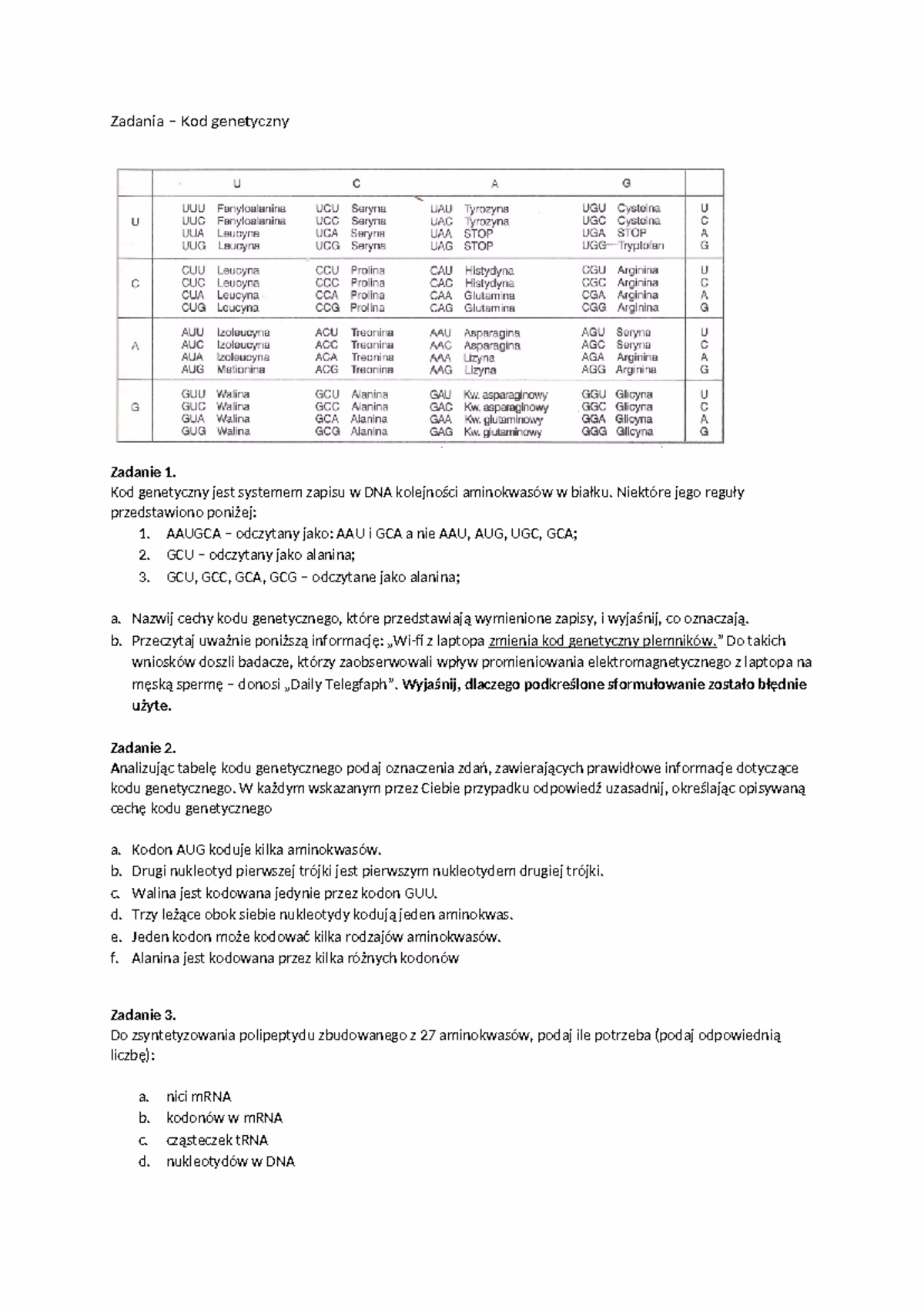 Jak poznać swój kod genetyczny?