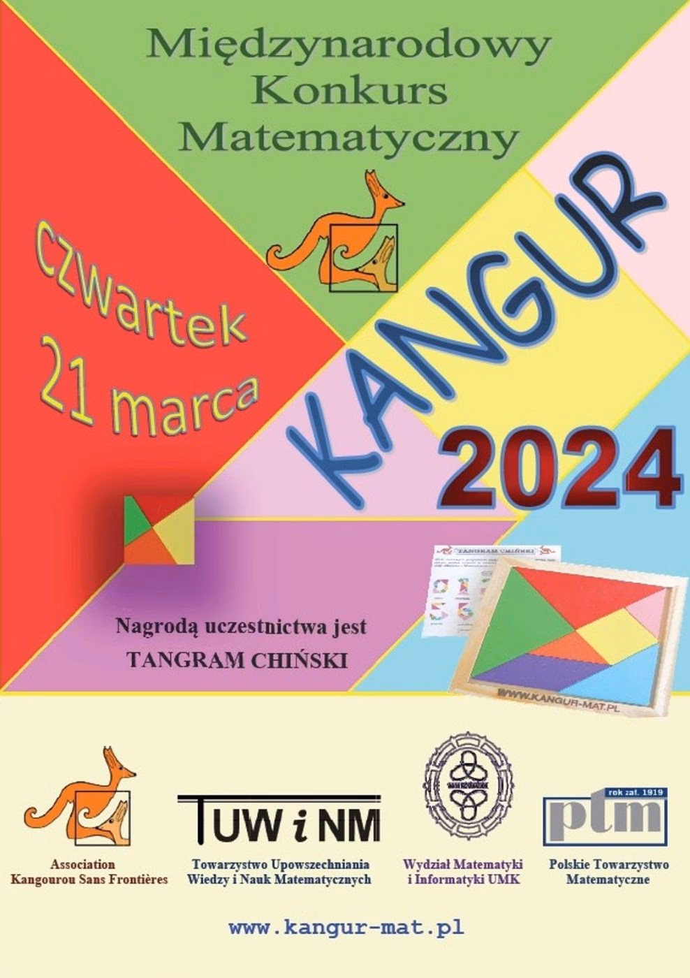 Czy konkurs kangur wpisujemy na świadectwo?