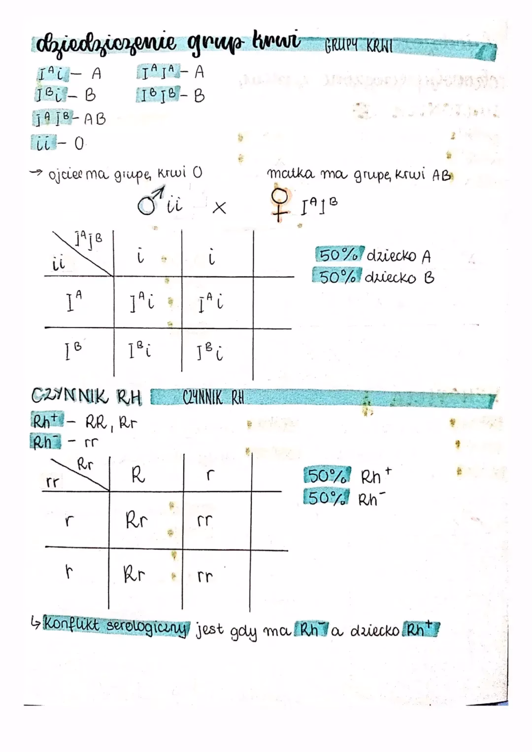 Jakie są genotypy grup krwi?