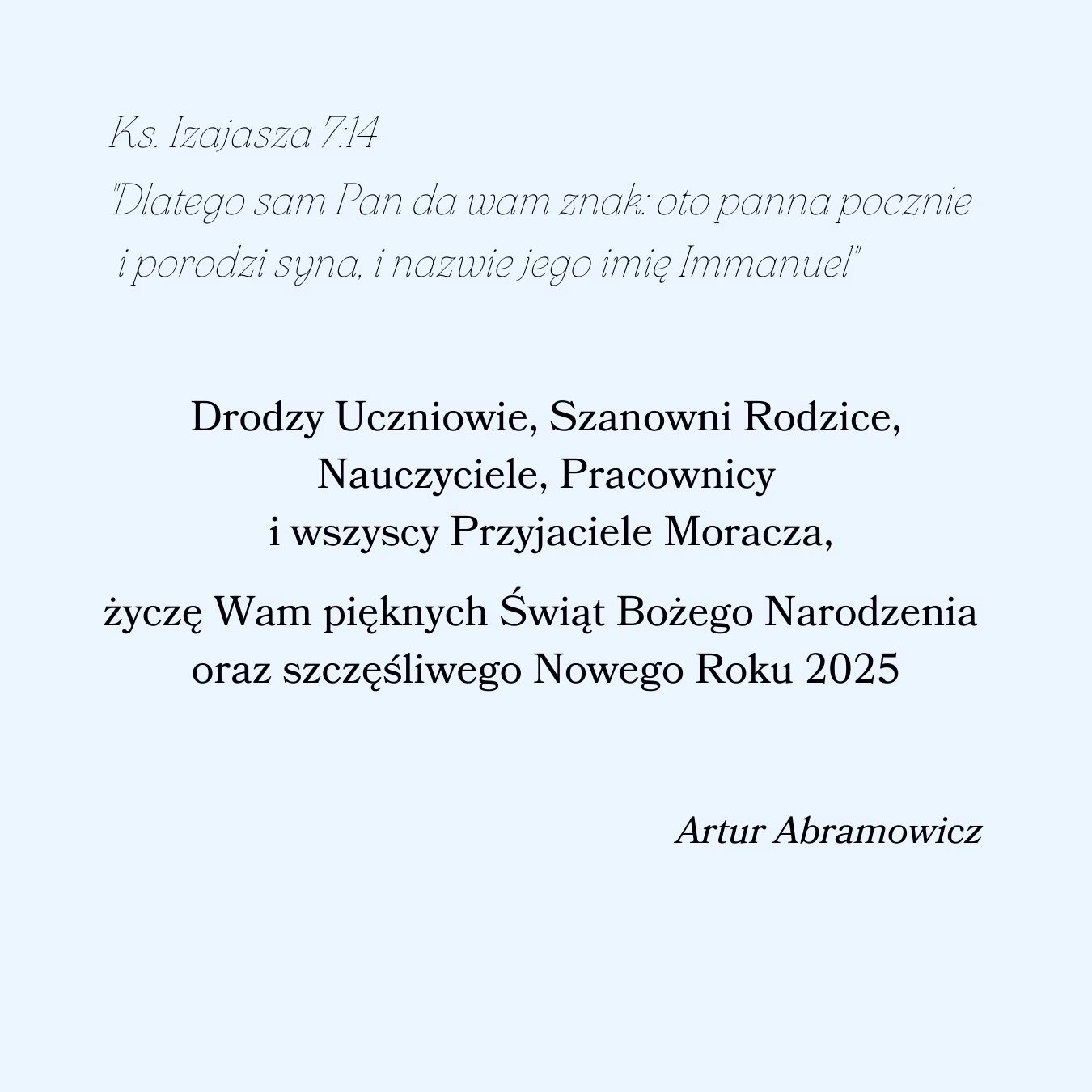 Jaka jest główna lekcja płynąca z Księgi Izajasza?