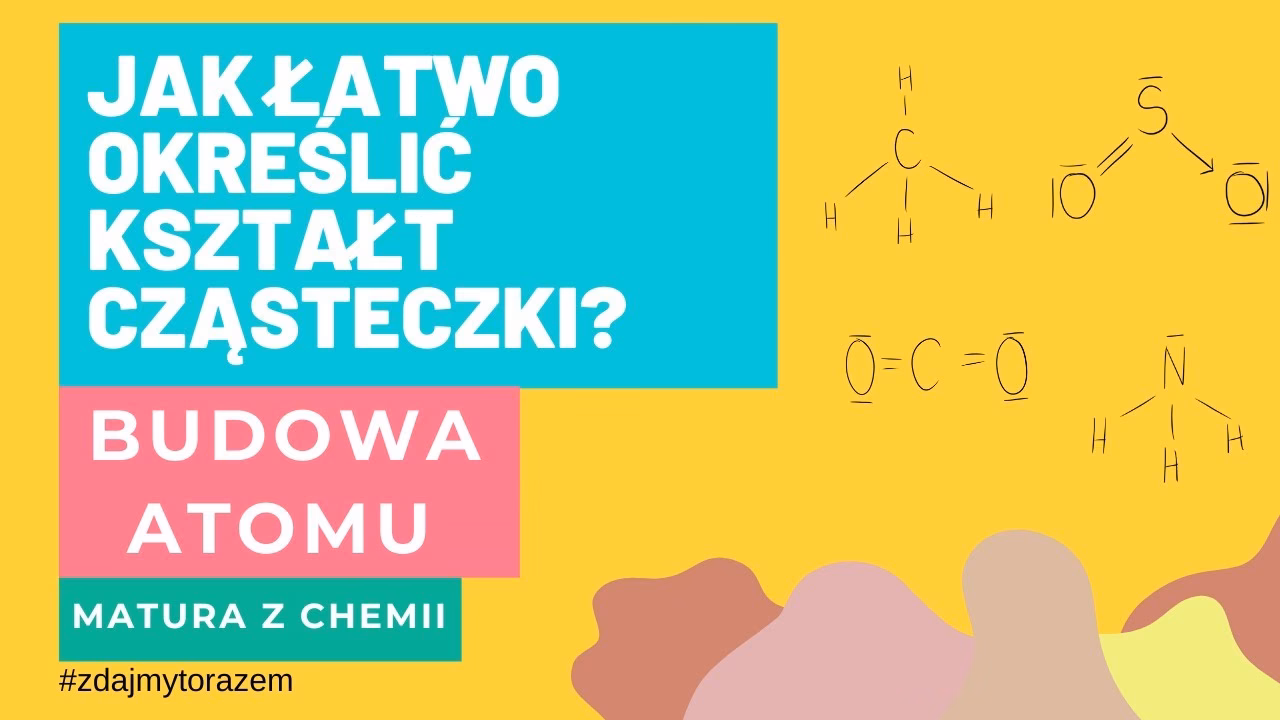 Jakie są 5 podstawowych kształtów cząsteczek?