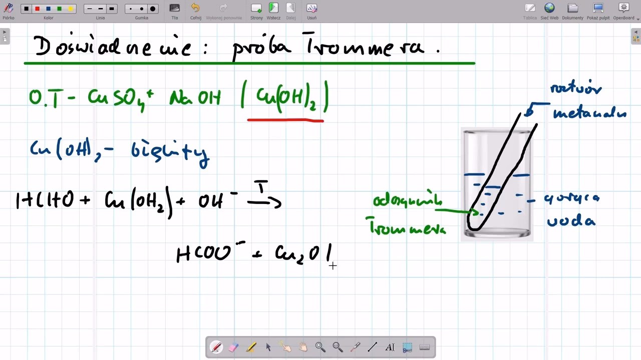 Czy kwasy karboksylowe dają pozytywny wynik próby Tollensa?