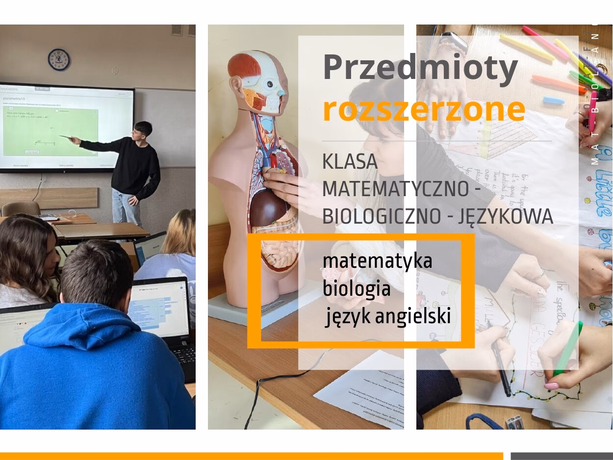 Czy jest kierunek biol ang?