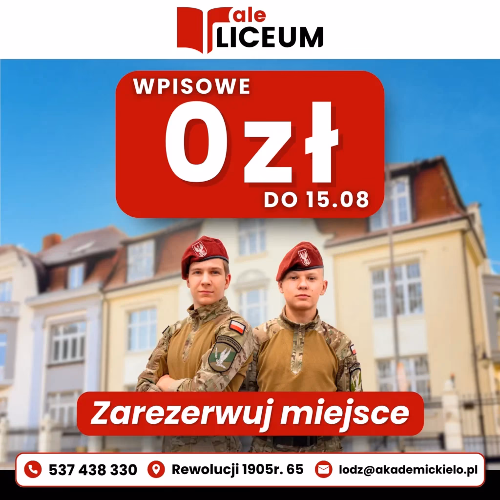 Ile punktów do liceum 13 Łódź?