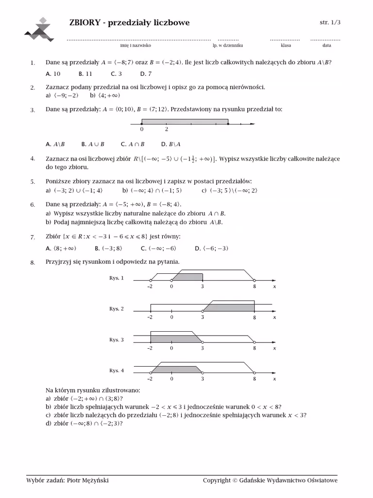 Jak rozwiązywać zadania w zbiorach?
