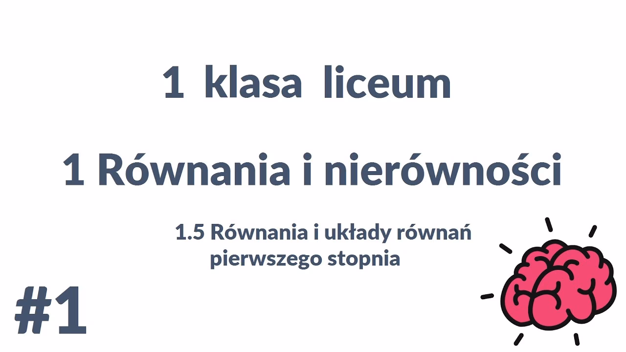 Jak wiedzieć ile rozwiązań ma równanie?