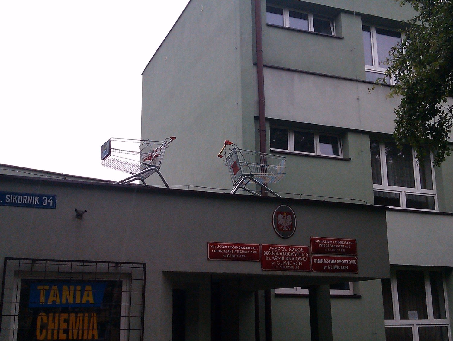 Ile punktów do liceum nr 8 Gliwice?