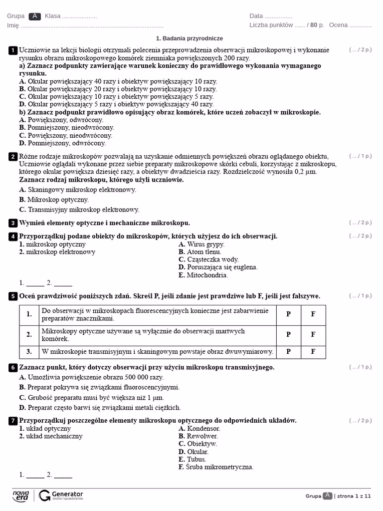 Czym się różni mikroskop elektronowy od optycznego?