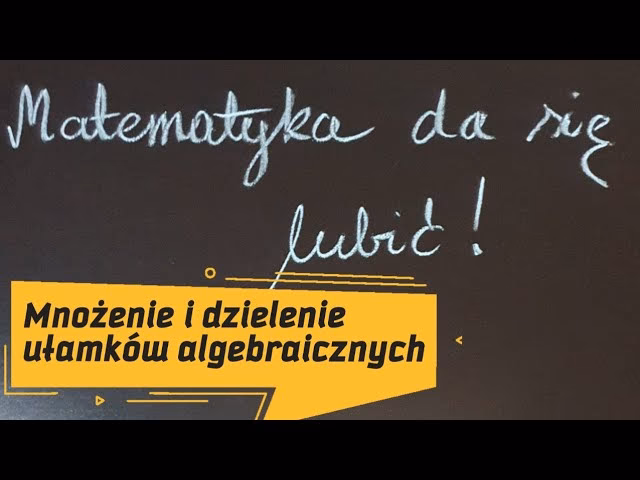 Jakie są konieczne założenia do mnożenia ułamków algebraicznych?