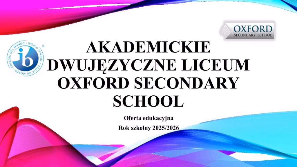 Ile kosztuje liceum w Oxfordzie?