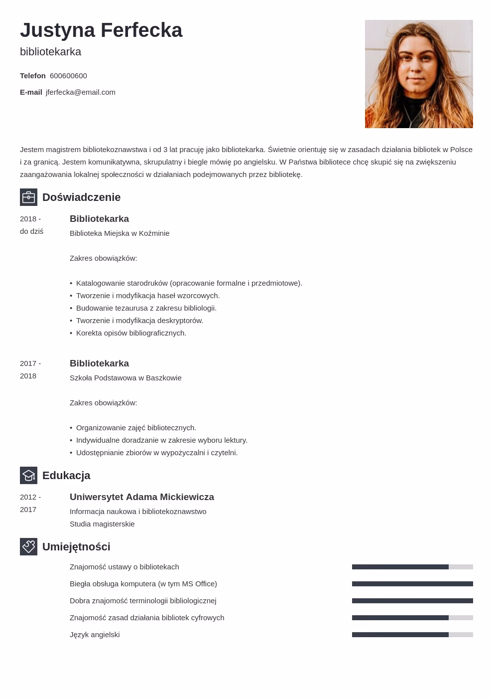 Jak napisać życiorys do liceum?