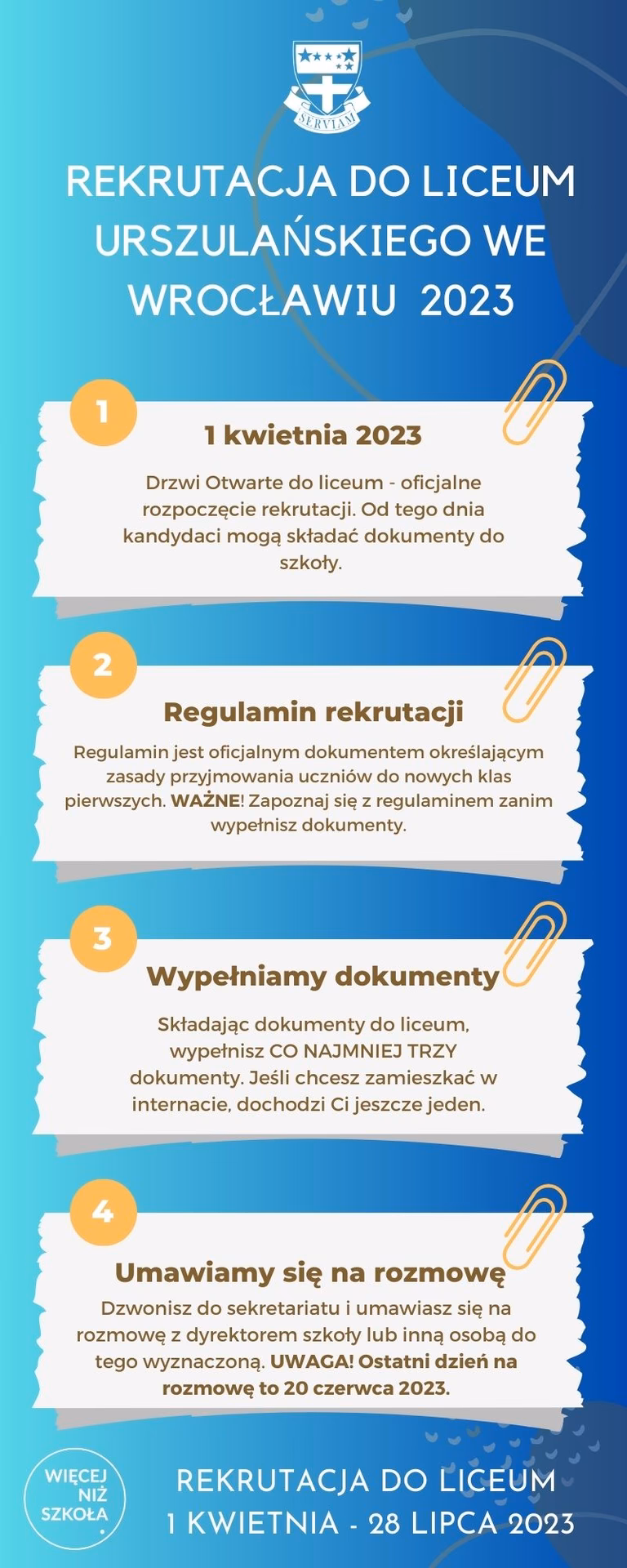 Jak wygląda rekrutacja do szkoły średniej?