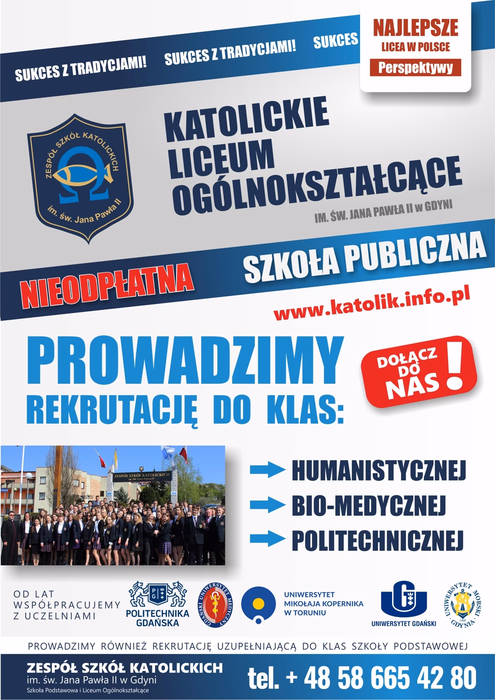 Jakie były progi punktowe w rekrutacji do liceum w Gdyni?