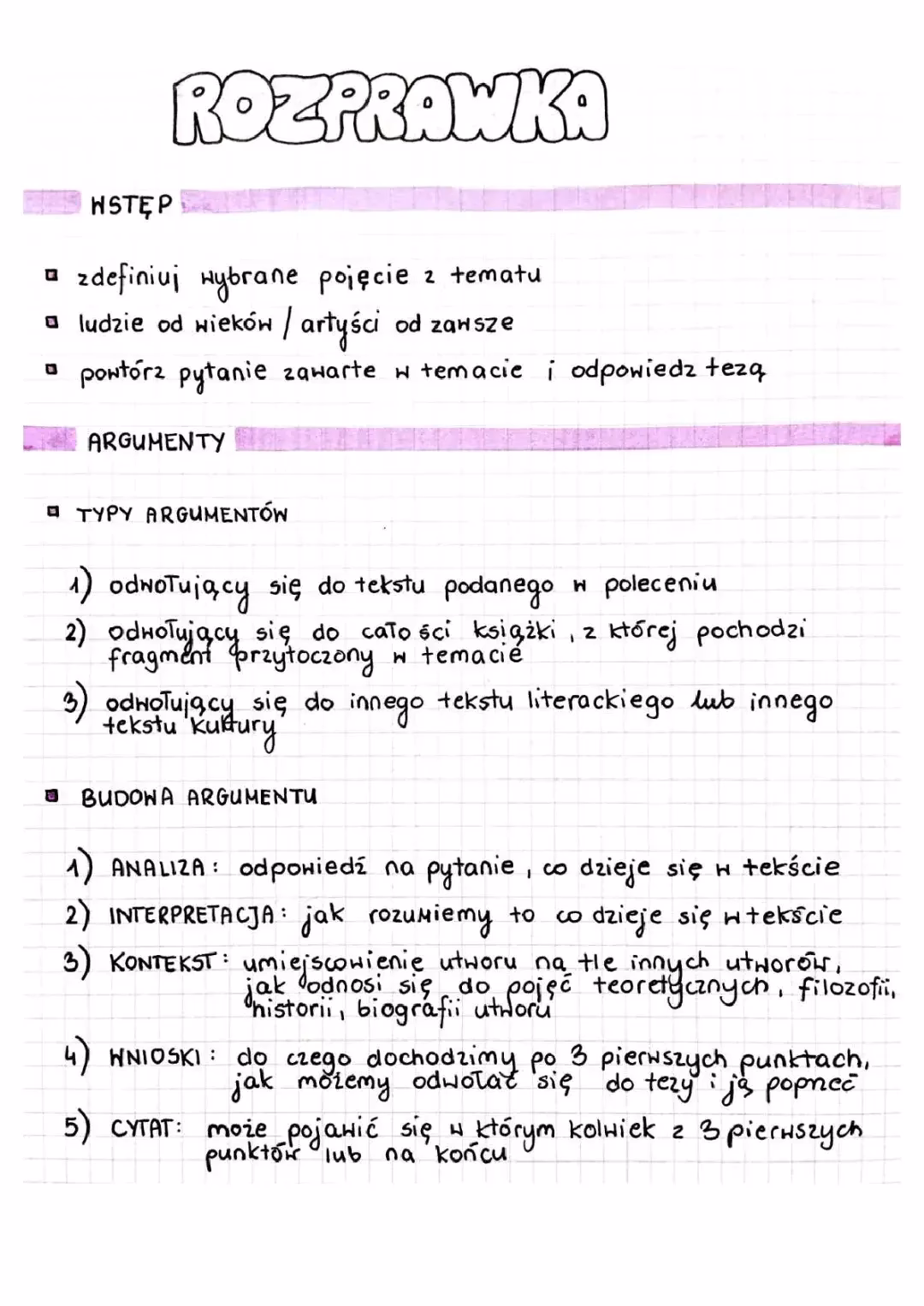 Jak napisać zakończenie wypracowania na poziomie szkoły średniej?
