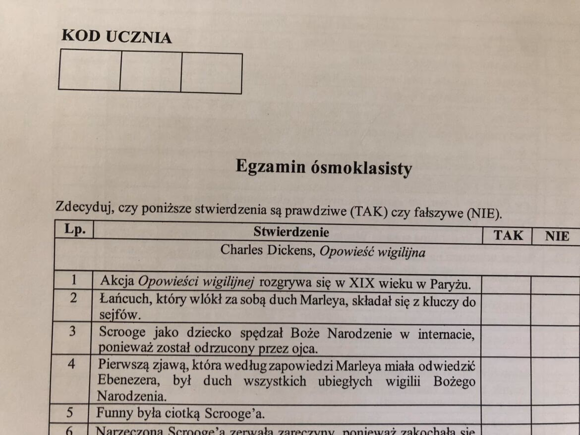 Czy można zabierać sprawdziany do domu, by je poprawić?