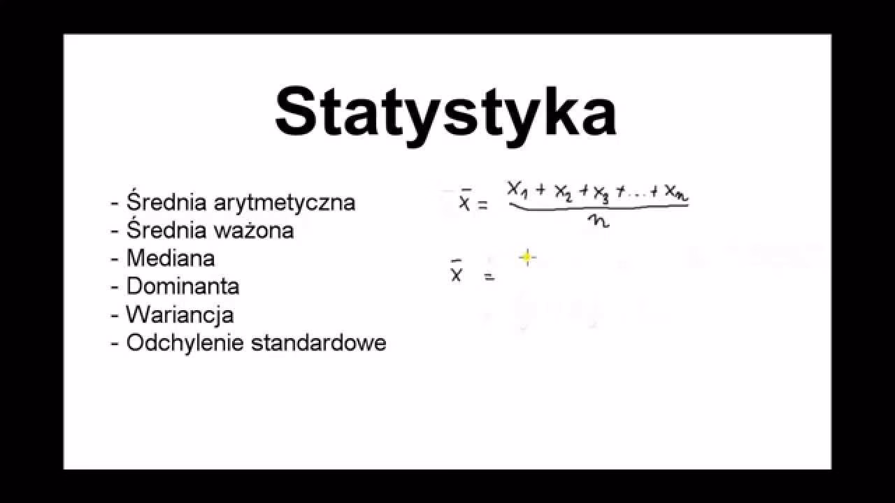 Co obejmuje statystyka matematyczna?