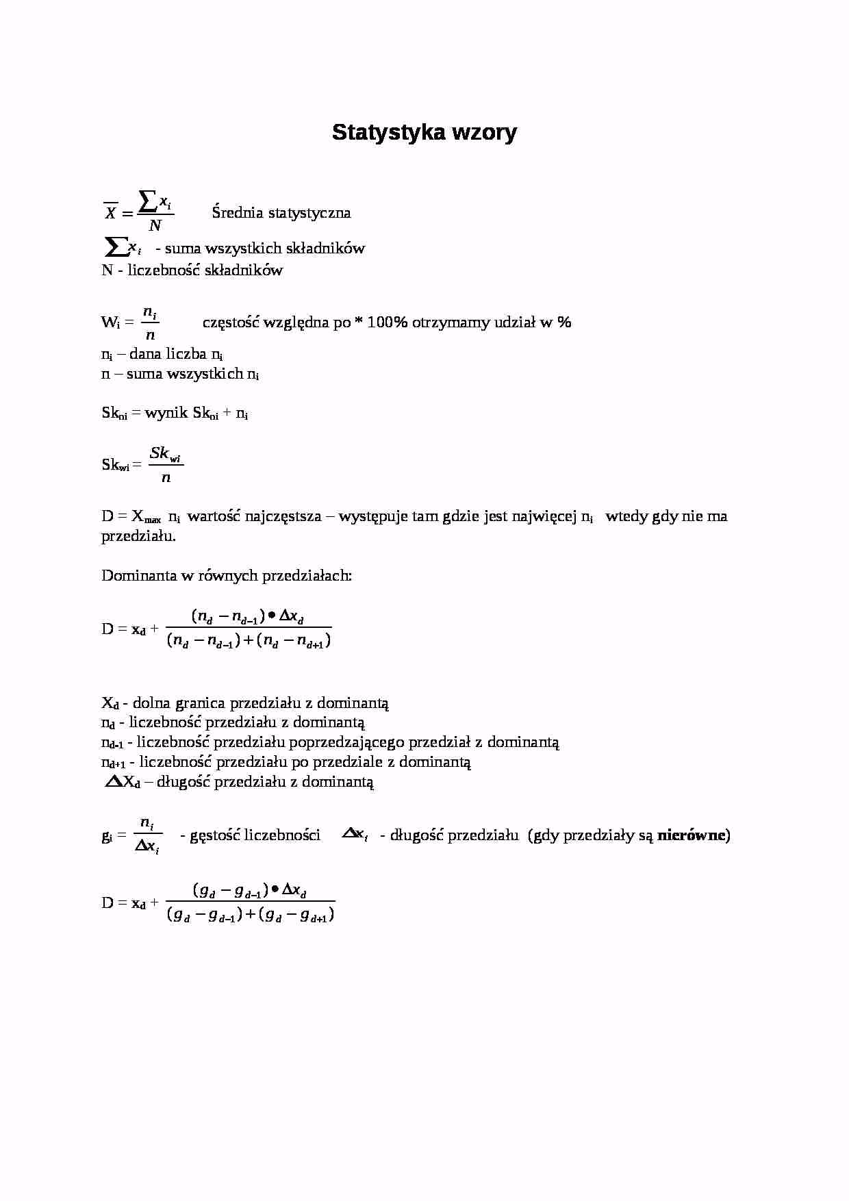 Jak obliczyć średnia w statystyce?