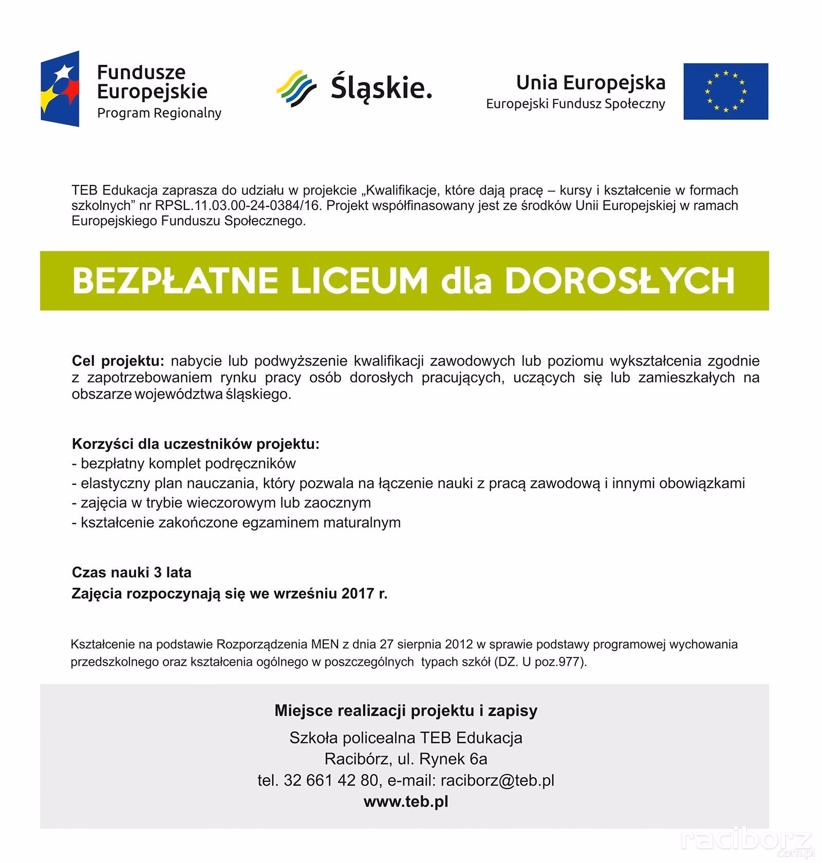 Czy do TEB trzeba mieć maturę?