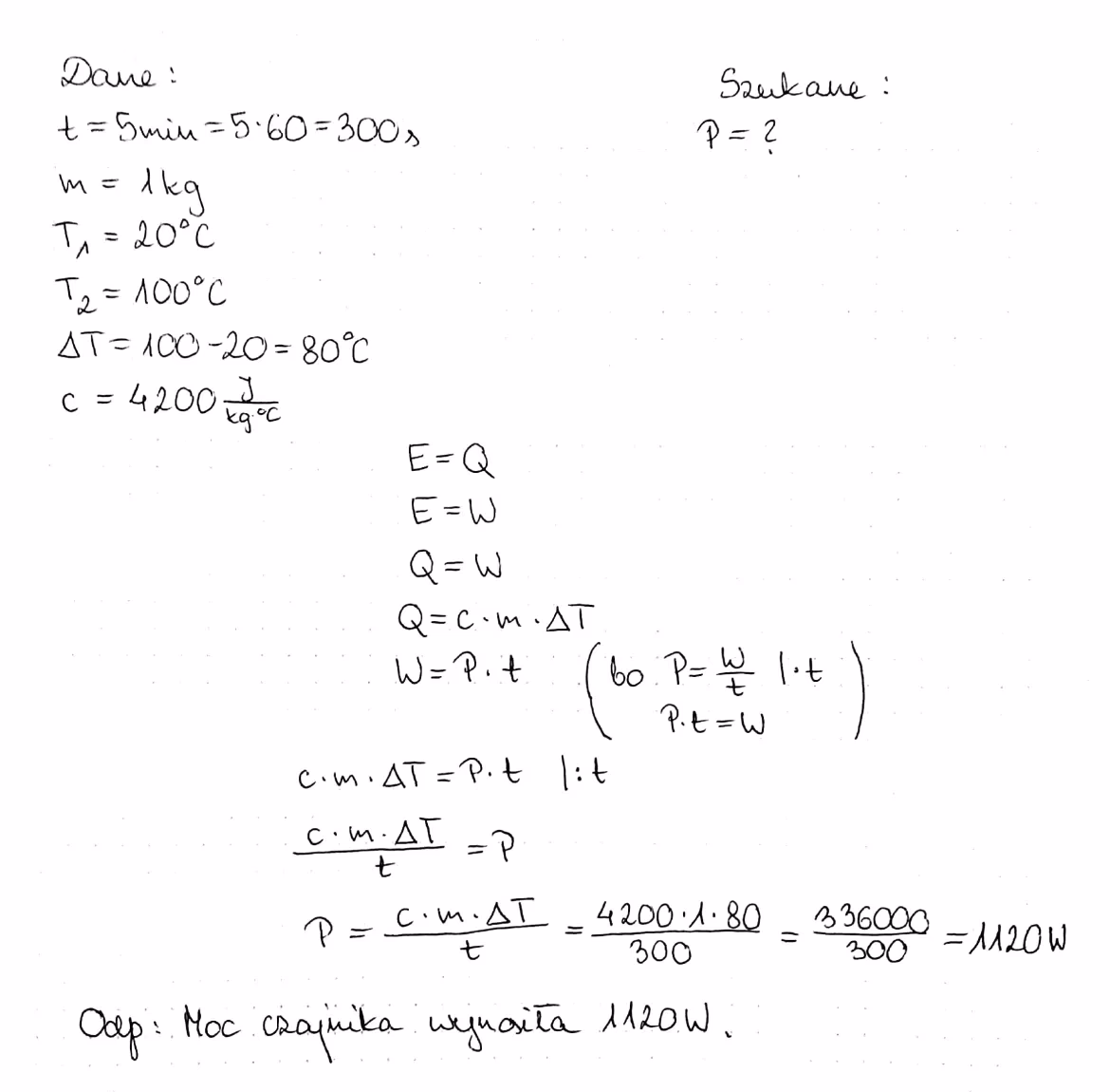 Jak obliczyć zadania z termodynamiki?
