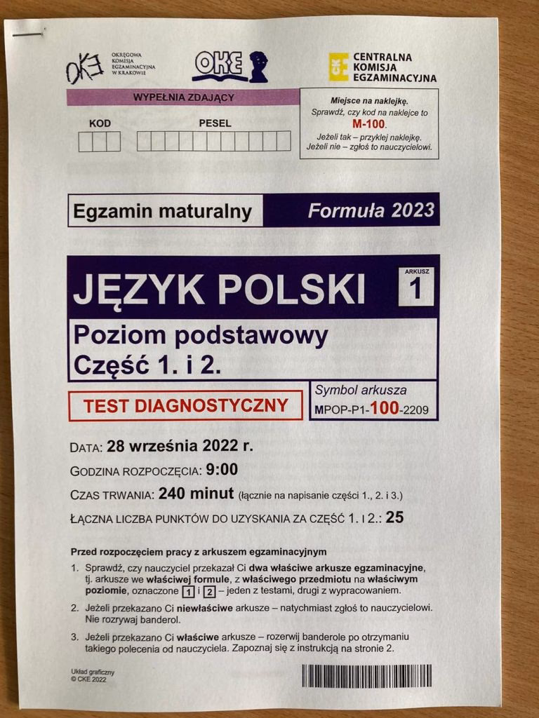 Jak wygląda test diagnostyczny?