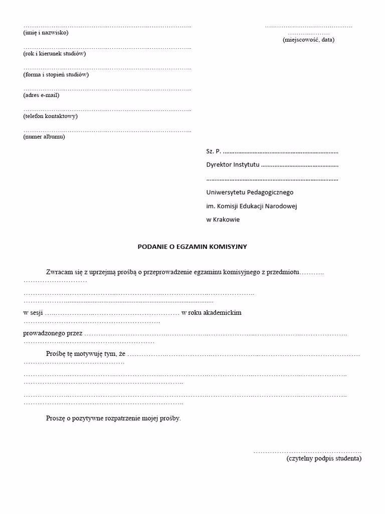 Na czym polega egzamin komisyjny w liceum?