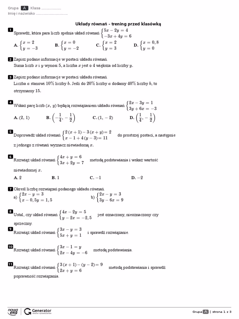 Jakie są metody rozwiązywania zadań tekstowych?