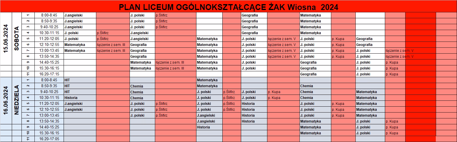 Kiedy zaczynają się zajęcia w Żaku?