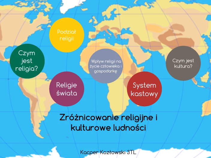 Jakie jest zróżnicowanie religijne ludności świata?